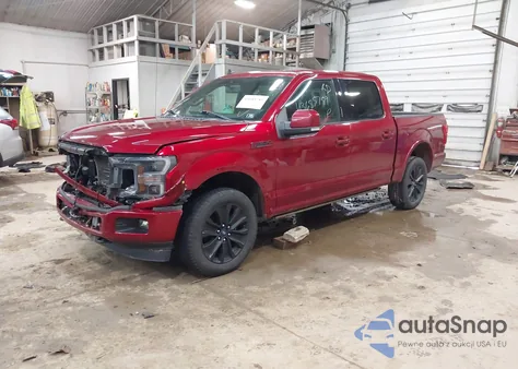2019 Ford F-150 Lariat from USA, damaged, VIN 1FTEW1E45KFB80467